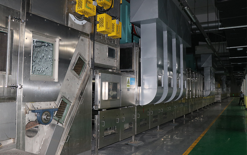 High standard fiber production environment