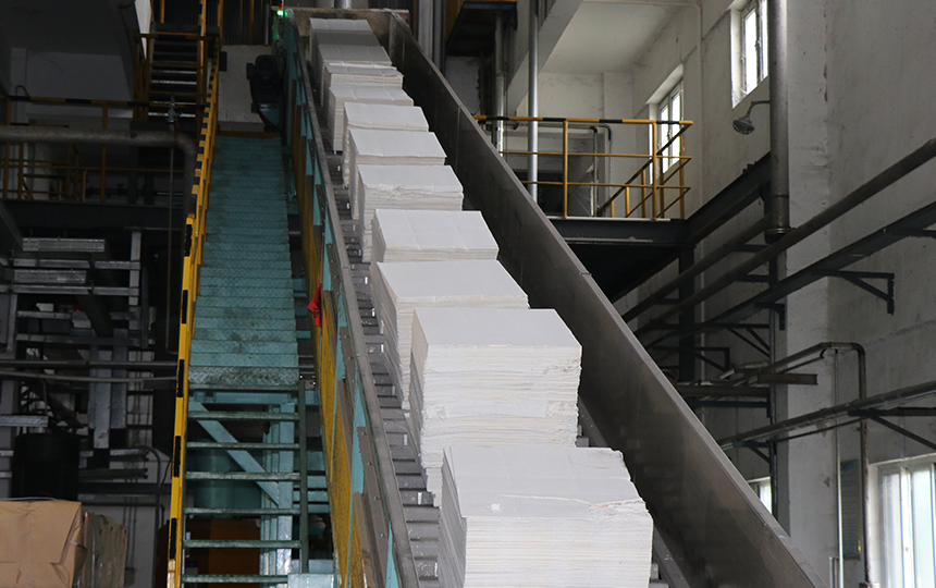 High capacity lyocell fiber production line